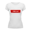 Заказать женскую футболку в Москве. Футболка базовая Nelly от THE_NISE  - готовые дизайны и нанесение принтов.
