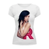 Заказать женскую футболку в Москве. Футболка базовая Rihanna от kreed - готовые дизайны и нанесение принтов.
