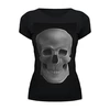 Заказать женскую футболку в Москве. Футболка базовая Skull от Vladec11 - готовые дизайны и нанесение принтов.