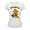 Заказать женскую футболку в Москве. Футболка базовая ❖ Garfield Shopping ❖ от balden - готовые дизайны и нанесение принтов.