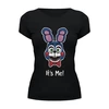Заказать женскую футболку в Москве. Футболка базовая Бонни ( Bonnie The Bunny) от cherdantcev - готовые дизайны и нанесение принтов.