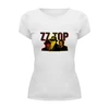 Заказать женскую футболку в Москве. Футболка базовая ZZ Top!  от BURNSHIRTS - готовые дизайны и нанесение принтов.
