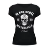 Заказать женскую футболку в Москве. Футболка базовая Black Rebel Motorcycle Club от geekbox - готовые дизайны и нанесение принтов.