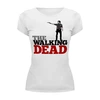 Заказать женскую футболку в Москве. Футболка базовая The Walking Dead от iZOMBIE - готовые дизайны и нанесение принтов.