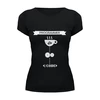 Заказать женскую футболку в Москве. Футболка базовая Programmer + Coffee от ultracote - готовые дизайны и нанесение принтов.