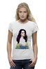 Заказать женскую футболку в Москве. Футболка базовая Lana Del Rey - Ultraviolence Era (Front) от calipsia_v. - готовые дизайны и нанесение принтов.