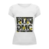 Заказать женскую футболку в Москве. Футболка базовая RUN DMC от ladygaga - готовые дизайны и нанесение принтов.