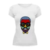 Заказать женскую футболку в Москве. Футболка базовая Kanye West от Just kidding - готовые дизайны и нанесение принтов.