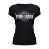 Заказать женскую футболку в Москве. Футболка базовая Gallifrey Time Lords от geekbox - готовые дизайны и нанесение принтов.