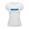 Заказать женскую футболку в Москве. Футболка базовая Minecraft от THE_NISE  - готовые дизайны и нанесение принтов.