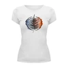 Заказать женскую футболку в Москве. Футболка базовая  Fern Colors от oneredfoxstore@gmail.com - готовые дизайны и нанесение принтов.