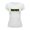 Заказать женскую футболку в Москве. Футболка базовая Fortnite от THE_NISE  - готовые дизайны и нанесение принтов.