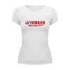 Заказать женскую футболку в Москве. Футболка базовая Yamaha от THE_NISE  - готовые дизайны и нанесение принтов.