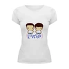 Заказать женскую футболку в Москве. Футболка базовая Love Sick от dex-ter-83@yandex.ru - готовые дизайны и нанесение принтов.