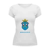 Заказать женскую футболку в Москве. Футболка базовая Сортавала-1 от Виктор Касаткин - готовые дизайны и нанесение принтов.