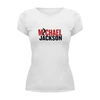 Заказать женскую футболку в Москве. Футболка базовая Michael Jackson от Fedor - готовые дизайны и нанесение принтов.