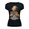Заказать женскую футболку в Москве. Футболка базовая Marilyn Monroe Gangster от balden - готовые дизайны и нанесение принтов.