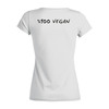 Заказать женскую футболку в Москве. Футболка базовая Нести добро от vegan@thespaceway.info - готовые дизайны и нанесение принтов.