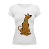 Заказать женскую футболку в Москве. Футболка базовая Scooby Doo от YellowCloverShop - готовые дизайны и нанесение принтов.