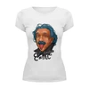Заказать женскую футболку в Москве. Футболка базовая Эйнштейн от science - готовые дизайны и нанесение принтов.