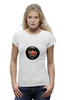 Заказать женскую футболку в Москве. Футболка базовая Miles Davis от ermolenkoyuriart@gmail.com - готовые дизайны и нанесение принтов.
