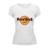 Заказать женскую футболку в Москве. Футболка базовая Hard Rock от gent777 - готовые дизайны и нанесение принтов.