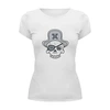 Заказать женскую футболку в Москве. Футболка базовая Пират от THE_NISE  - готовые дизайны и нанесение принтов.
