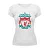 Заказать женскую футболку в Москве. Футболка базовая  Liverpool от THE_NISE  - готовые дизайны и нанесение принтов.