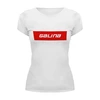 Заказать женскую футболку в Москве. Футболка базовая Galina от THE_NISE  - готовые дизайны и нанесение принтов.