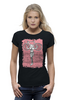 Заказать женскую футболку в Москве. Футболка базовая Bike Punk от oneredfoxstore@gmail.com - готовые дизайны и нанесение принтов.