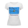 Заказать женскую футболку в Москве. Футболка базовая Весна от Marat Yazov - готовые дизайны и нанесение принтов.