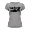 Заказать женскую футболку в Москве. Футболка базовая FORTNITE от balden - готовые дизайны и нанесение принтов.