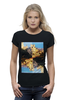 Заказать женскую футболку в Москве. Футболка базовая Испанские замки.Замок Сеговия. от Stil na yarkosti - готовые дизайны и нанесение принтов.