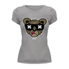 Заказать женскую футболку в Москве. Футболка базовая Медведь,оригинальный дизайн от outsider2015 - готовые дизайны и нанесение принтов.