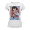 Заказать женскую футболку в Москве. Футболка базовая Elvis Presley от Fedor - готовые дизайны и нанесение принтов.