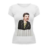 Заказать женскую футболку в Москве. Футболка базовая Freddie Mercury от cherdantcev - готовые дизайны и нанесение принтов.