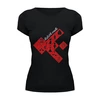 Заказать женскую футболку в Москве. Футболка базовая Depeche Mode / Symbols от OEX design - готовые дизайны и нанесение принтов.