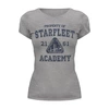 Заказать женскую футболку в Москве. Футболка базовая Starfleet Academy от geekbox - готовые дизайны и нанесение принтов.