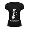 Заказать женскую футболку в Москве. Футболка базовая Kasabian от Easy-store - готовые дизайны и нанесение принтов.