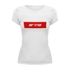 Заказать женскую футболку в Москве. Футболка базовая Arina от THE_NISE  - готовые дизайны и нанесение принтов.