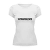 Заказать женскую футболку в Москве. Футболка базовая Ultraviolence Logo от ultraviolet - готовые дизайны и нанесение принтов.