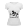 Заказать женскую футболку в Москве. Футболка базовая Westside Barbell Hoodie от BigBrother - готовые дизайны и нанесение принтов.