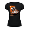 Заказать женскую футболку в Москве. Футболка базовая S-WARS от balden - готовые дизайны и нанесение принтов.