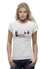 Заказать женскую футболку в Москве. Футболка базовая Alice Cooper от Fedor - готовые дизайны и нанесение принтов.
