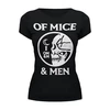 Заказать женскую футболку в Москве. Футболка базовая Of Mice & Men от geekbox - готовые дизайны и нанесение принтов.