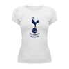 Заказать женскую футболку в Москве. Футболка базовая Tottenham Hotspur от THE_NISE  - готовые дизайны и нанесение принтов.