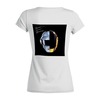 Заказать женскую футболку в Москве. Футболка базовая Daft Punk от KinoArt - готовые дизайны и нанесение принтов.