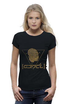 Заказать женскую футболку в Москве. Футболка базовая Grendel  от OEX design - готовые дизайны и нанесение принтов.