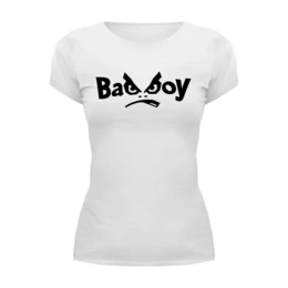 Заказать женскую футболку в Москве. Футболка базовая  Bad Boy от balden - готовые дизайны и нанесение принтов.