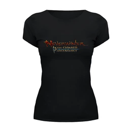 Заказать женскую футболку в Москве. Футболка базовая Neverwinter от THE_NISE  - готовые дизайны и нанесение принтов.